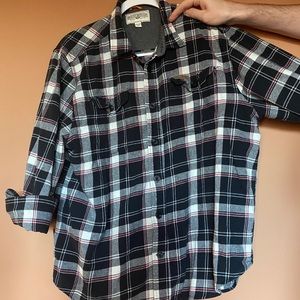 Field and Stream flannel shirt black